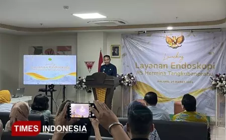 Layanan Kesehatan Bertambah, Wali Kota Malang Resmikan Layanan Endoskopi Milik RS Hermina