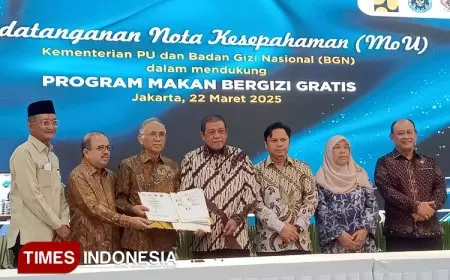 BGN Gandeng Kementerian PU untuk Program Makan Bergizi Gratis, Bangun Satu Dapur Dibutuhkan Rp 4,5 Miliar