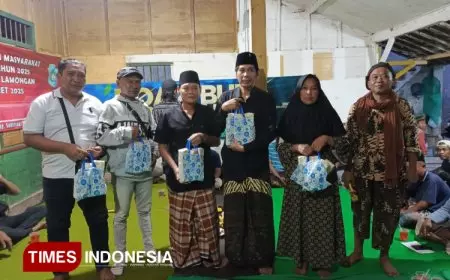 Seniman Jalanan Lamongan Gelar Doa dan Buka Bersama, Husen: Seni Jalanan Penuh Solidaritas