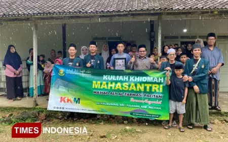 Menilik Program KKM Ma’had Aly Al&#45;Tarmasi Pacitan yang Kian Membumi