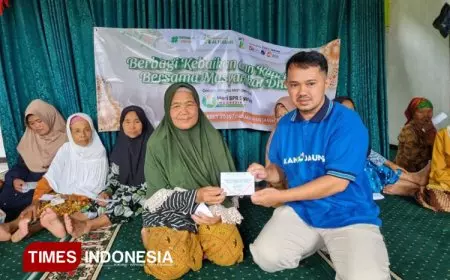 KAN Jabung Kembali Tebar Kepedulian, Santuni Dhuafa Lewat Program Rutin CSR dan Baitul Maal