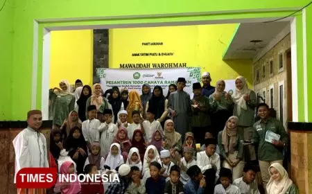 Mahasiswa Beasiswa Cendekia Baznas Unisma Gelar Pesantren 1000 Cahaya Ramadan