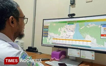 BMKG Siapkan Informasi Cuaca Jalur Mudik di Banyuwangi Secara Realtime dengan DWT