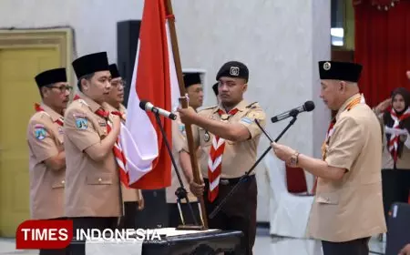 Bupati Jember dan Forkompinda Dilantik Jadi Pengurus Pramuka