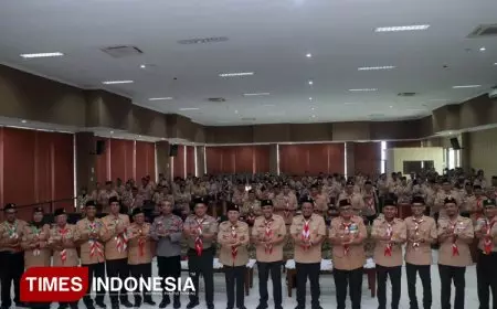 Kwarcab Gerakan Pramuka Probolinggo Gelar Muscab