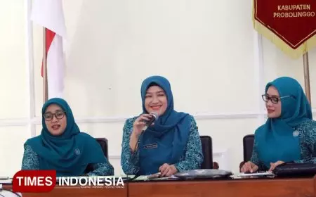 Ning Marisa Resmikan Susunan Kepengurusan TP PKK Kabupaten Probolinggo Periode 2025&#45;2030