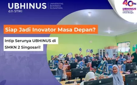 Siap Jadi Inovator Masa Depan? Intip Serunya UBHINUS di SMKN 2 Singosari!