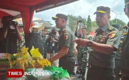 Bazar Murah Kodam V Brawijaya Hadir Membantu Warga Menyambut Lebaran
