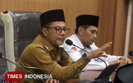 Audiensi Bupati Haris dengan jajaran Kantor Kementerian Agama Kabupaten Probolinggo