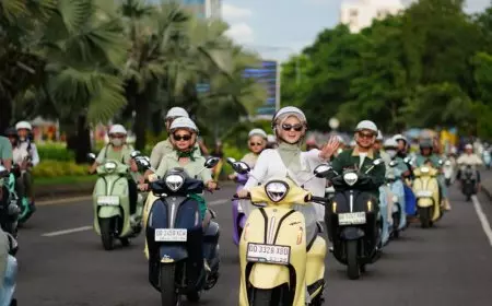 Ribuan Pengendara Grand Filano Hybrid Secara Serentak Tampil Stylish dan Berbagi Kebaikan di Seluruh Indonesia Waktu Bulan Ramadan