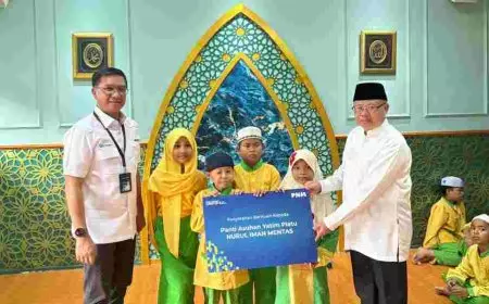 PNM Gandeng Awak Media Salurkan Bantuan di Bulan Ramadan