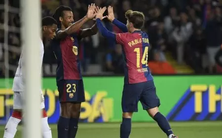 Barcelona Dominan, Tumbangkan Osasuna 3-0 di La Liga