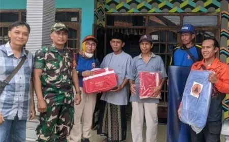 Pemkab Salurkan Bantuan Bagi Korban Terdampak Angin Puting Beliung