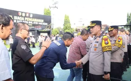 Masyarakat Senang Idul Fitri 2025 Aman, Kapolresta Banyuwangi Apresiasi Kinerja Anggota