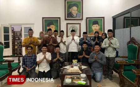 PWI Jombang Sowan Kiai, Ketua: Pesantren Pilar Penting Pembangunan Bangsa