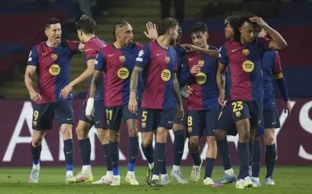 Barcelona Libas Dortmund 4-0, Lewandowski dan Yamal Bawa Blaugrana Mendominasi Leg Pertama