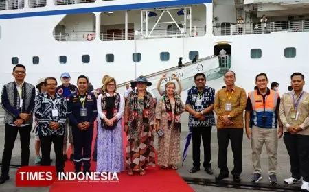 MV Nautica Angkut 586 Wisatawan Asing Kunjungi Sumba Timur