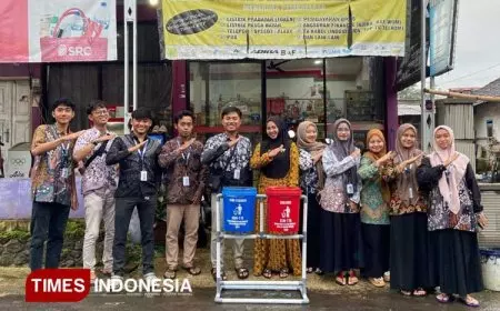 Mahasiswa KSM-T Unisma Malang Berikan Solusi Sampah