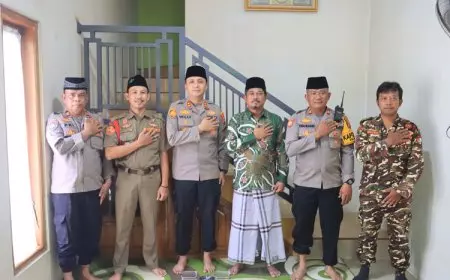 Kapolres Majalengka Silaturahmi dengan Ketua PCNU, Perkuat Sinergi Jaga Kamtibmas