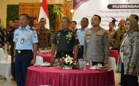 Danrem 072/Pamungkas Hadiri Musrenbang DIY 2026, Buka Strategi Jitu Tekan Kemiskinan