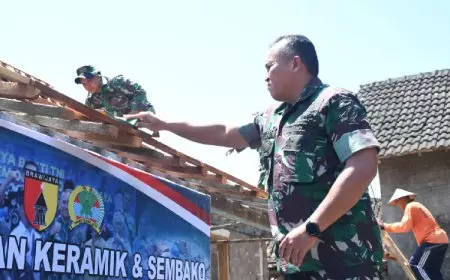 Korem Dhirotsaha Jaya Renovasi Panti Asuhan Citra Diri Pacitan