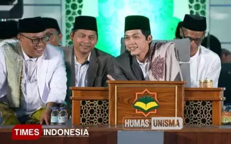 Tausiyah Gus Iqdam di Unisma Malang, Kupas Makna Syawalan Dalam Konteks Spiritualitas Islam