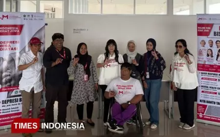 Indonesia Sehat Jiwa Resmi Diluncurkan di Malang, Gerakan Nasional Cegah Bunuh Diri Dimulai
