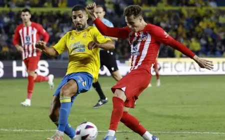 Mimpi Gelar La Liga Semakin Menipis Usai Atletico Madrid Takluk di Kandang Las Palmas
