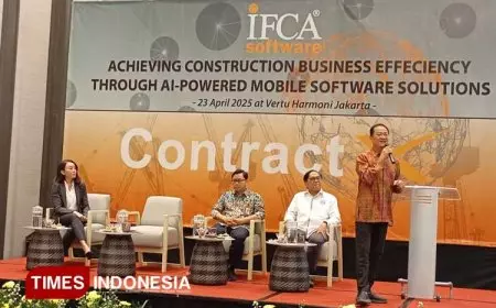 IFCA Gelar Seminar Konstruksi Bahas Penggunaan Teknologi Digital dan AI pada Perusahaan Konstruksi