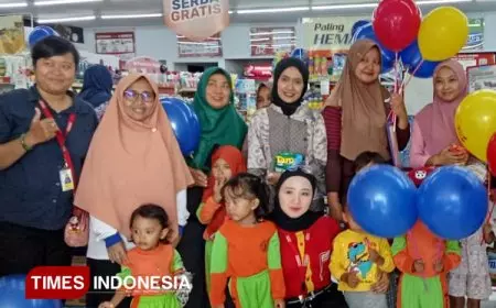 Alfamart dan Sweety Gulirkan Posyandu untuk Gizi dan Tumbuh Kembang Anak
