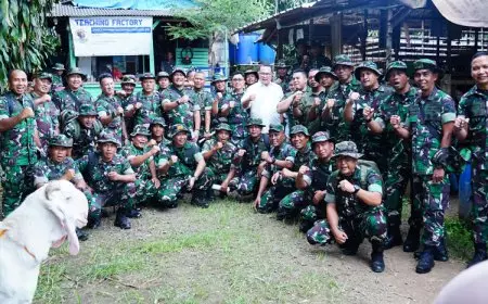 Dandim Lamongan Dalami Sistem Pertanian Terpadu di Bimtek IPB
