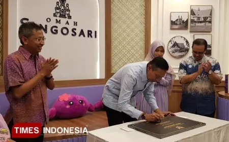 Wali Kota Malang Resmikan Omah Singosari di Kajoetangan Heritage