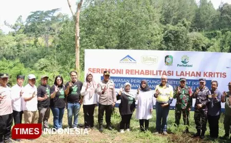 Sinergi Lestarikan Bumi, Kapolresta Banyuwangi Berpartisipasi dalam Aksi Hijau PT BSI