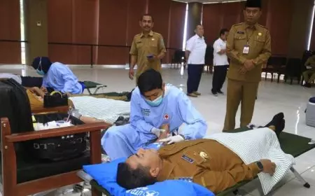 Peringati Harjakapro ke-279, PMI Gelar Donor Darah