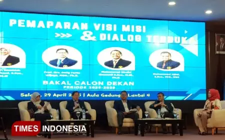 Calon Dekan FIA UB Paparkan Visi Misi, Internasionalisasi Fakultas Jadi Fokus Utama