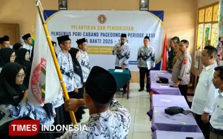 PGRI Pagedongan Komitmen Cegah Pernikahan Dini dan Stunting