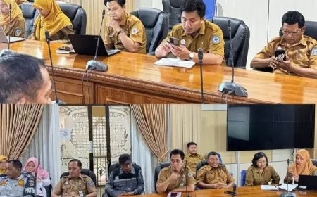DPMPTSP Bontang Rakor Penertiban dan Penataan Bangunan Tempat Reklame di Ruang Publik
