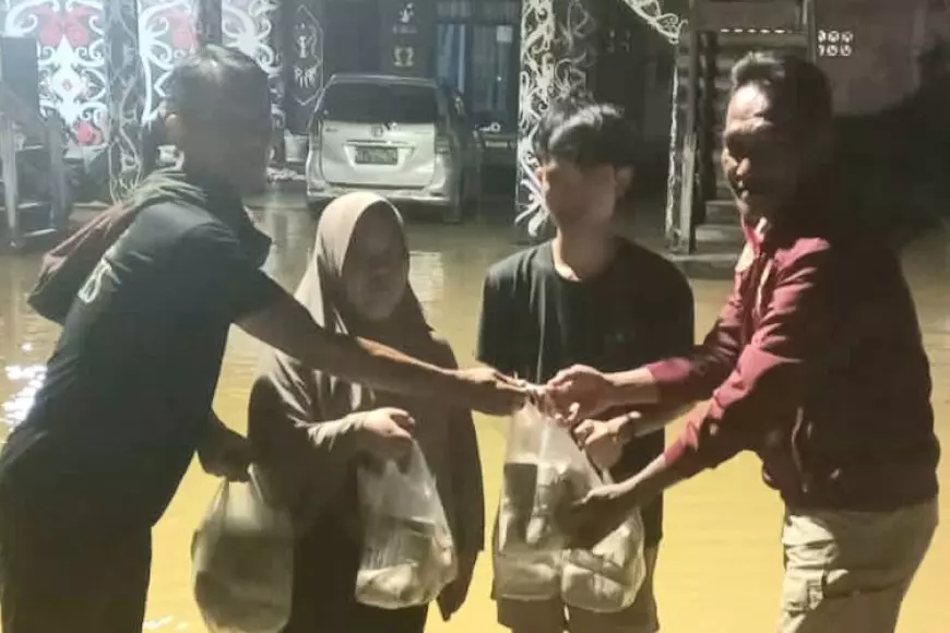 FKPPSB dan PT Badak LNG Salurkan Bantuan untuk Warga Terdampak Banjir di Bontang