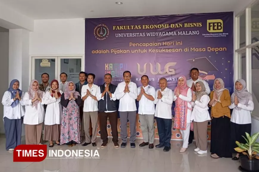 Semangat Baru Pasca Lebaran, Rektor UWG Malang Gelar Safari Halal Bihalal