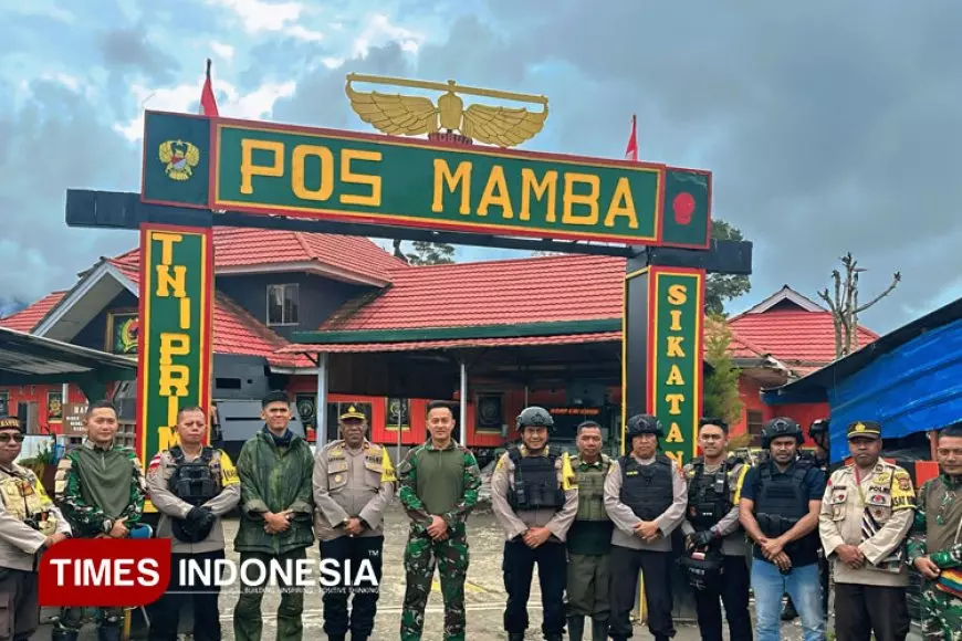 TNI-Polri Bersinergi di Ujung Papua, Satukan Langkah Jaga Kedamaian Intan Jaya