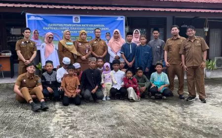 Jamin Pemenuhan Hak Anak, DSPM Bontang Fasilitasi Administrasi Kependudukan Anak