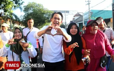Peringati May Day, Pemkab Jember Gelar Jalan Sehat