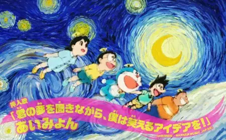Hindari Ditiru AI, Animator Doraemon Bikin Lukisan Ikonik untuk Opening