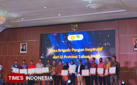Tingkatkan Profesionalisme Petani, Pelatihan Brigade Pangan Digelar di Lempuing Jaya OKI