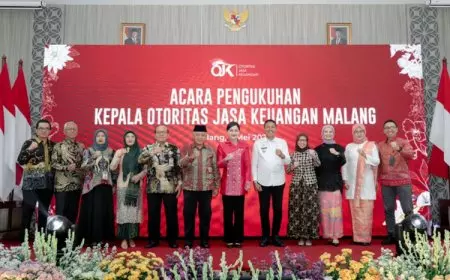 Farid Faletehan Resmi Jabat Kepala OJK Malang