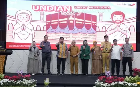 Apresiasi Nasabah, Bank Jatim Selenggarakan Pengundian Kredit Multiguna Berhadiah Umrah