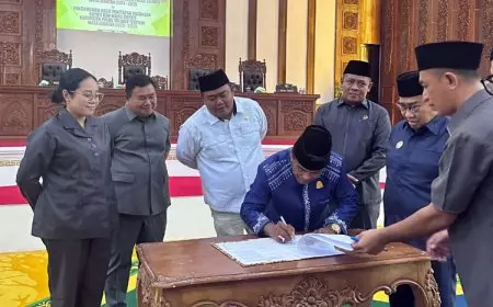 DPRD Taliabu Gelar Paripurna, Tetapkan Sashabila Mus dan La Ode Yasir sebagai Bupati dan Wakil Bupati