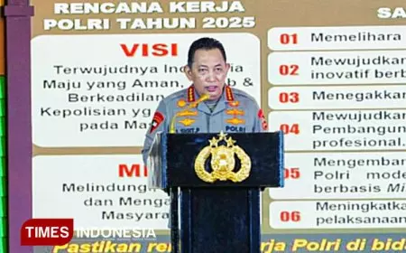Kapolri Komitmen Perkuat SDM dan Slog untuk Dukung Pemerintah