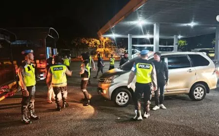 Tim Gabungan dan Polres Banjarnegara Gelar Patroli Sasar Premanisme