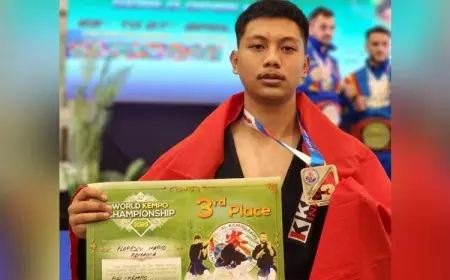 Raih Perunggu di Portugal, Mahasiswa UB Buktikan Ketangguhan di Panggung Dunia Kempo